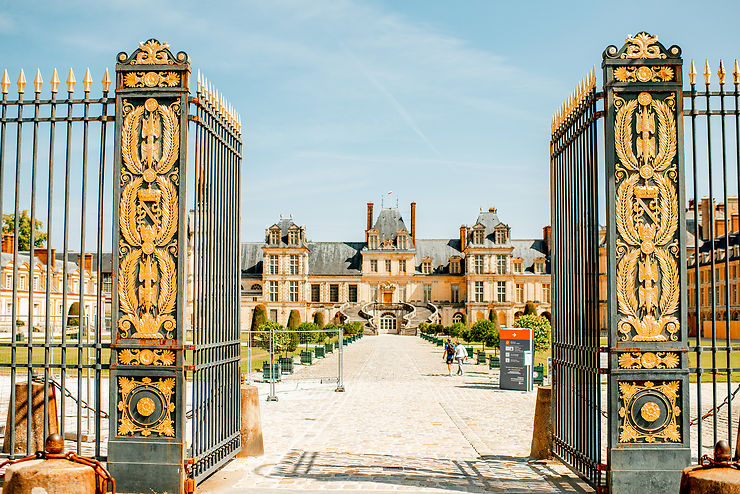 Déambuler dans le parc du château de Fontainebleau