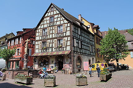 Place Jean Ittel à Kaysersberg