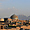 Vue de Yazd au soleil couchant