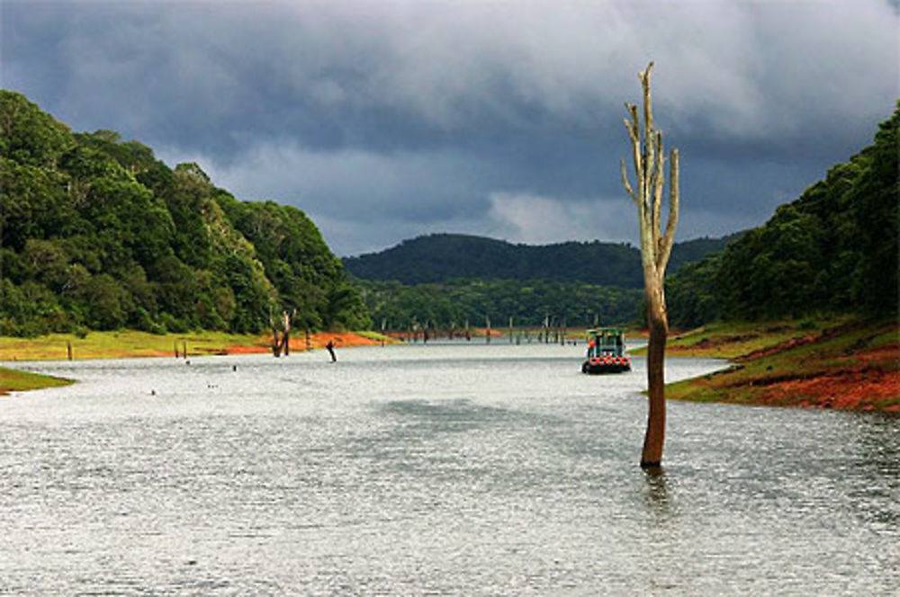 Mousson au dessus de Periyar