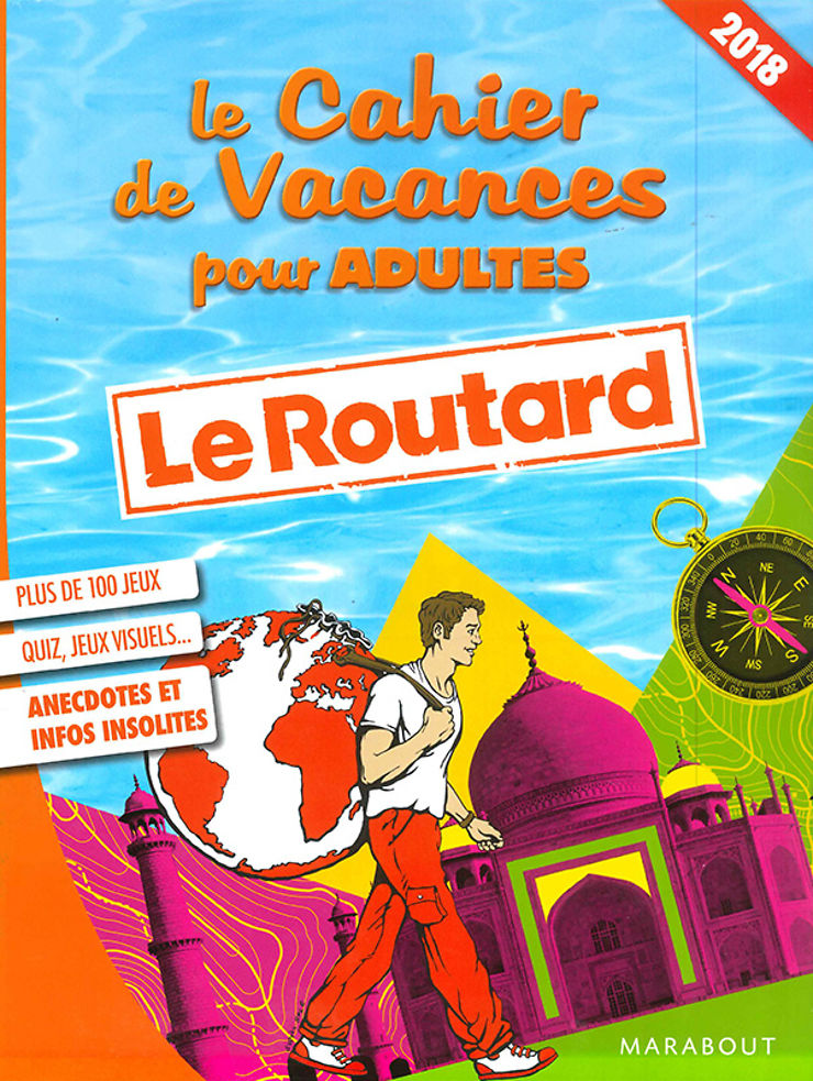 Nouveau - Le Routard publie son cahier de vacances pour adultes