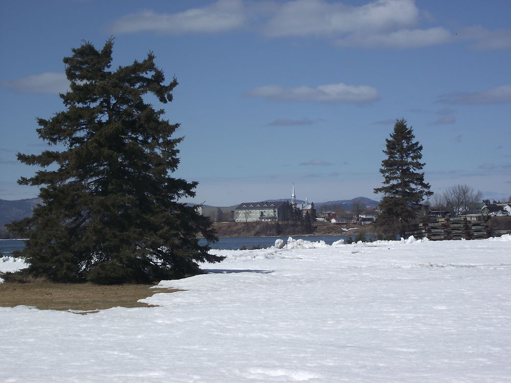 Paysage à partir de la Pointe-Taylor