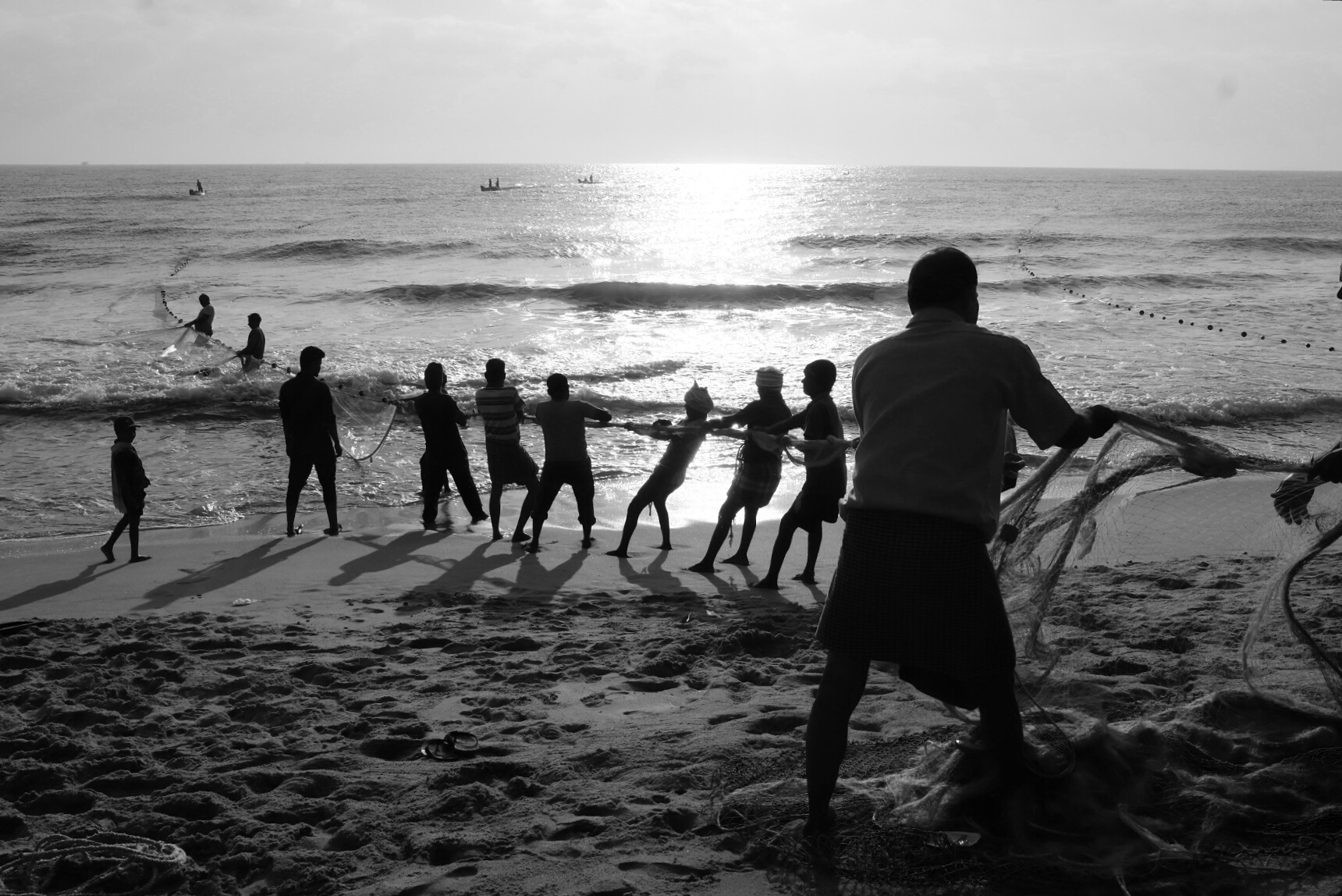Pondichéry, village de pêcheurs Pondichéry, village de pêcheurs