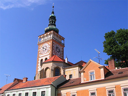 Le clocher de Mikulov Le clocher de Mikulov