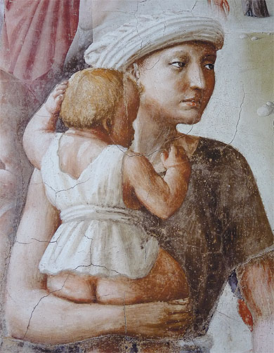 Femme à l'enfant de Masaccio Femme à l'enfant de Masaccio