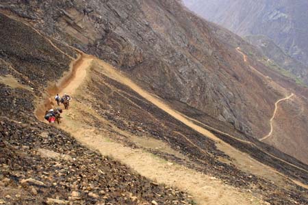 Vers Choquequirau Vers Choquequirau