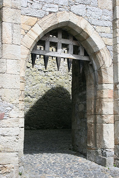 Entrée du château de Cahir Entrée du château de Cahir