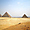 Vue panoramique des pyramides