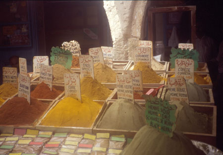 Les épices du souk Les épices du souk