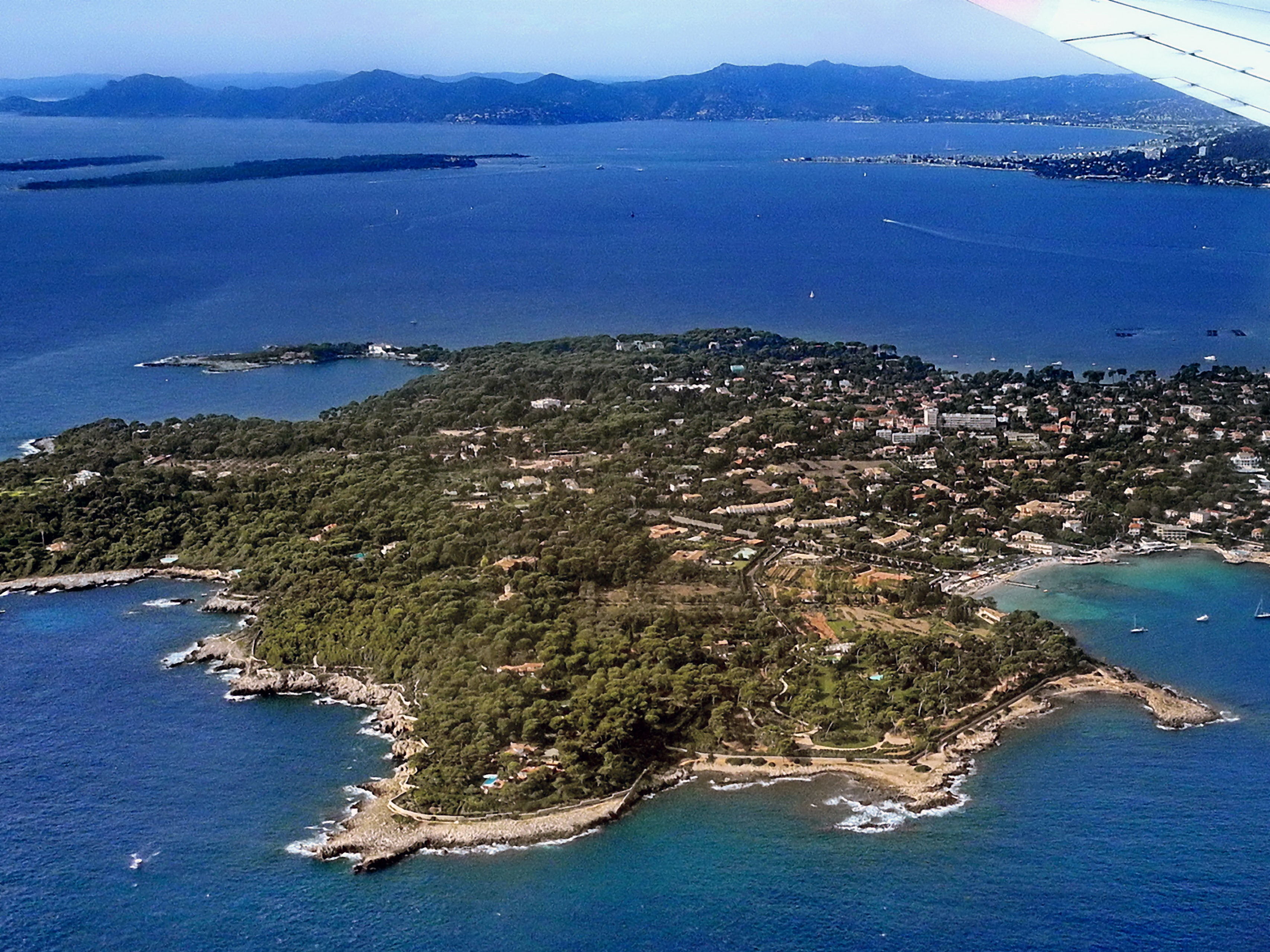 Cap d'Antibes et baie de Cannes