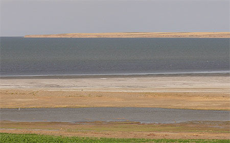 Lac d' Orumieh, lac en danger