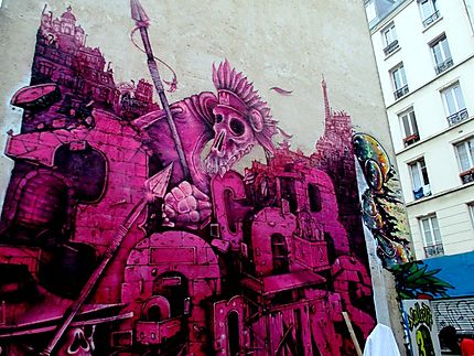 Street art (Cannibal Letters Danté)