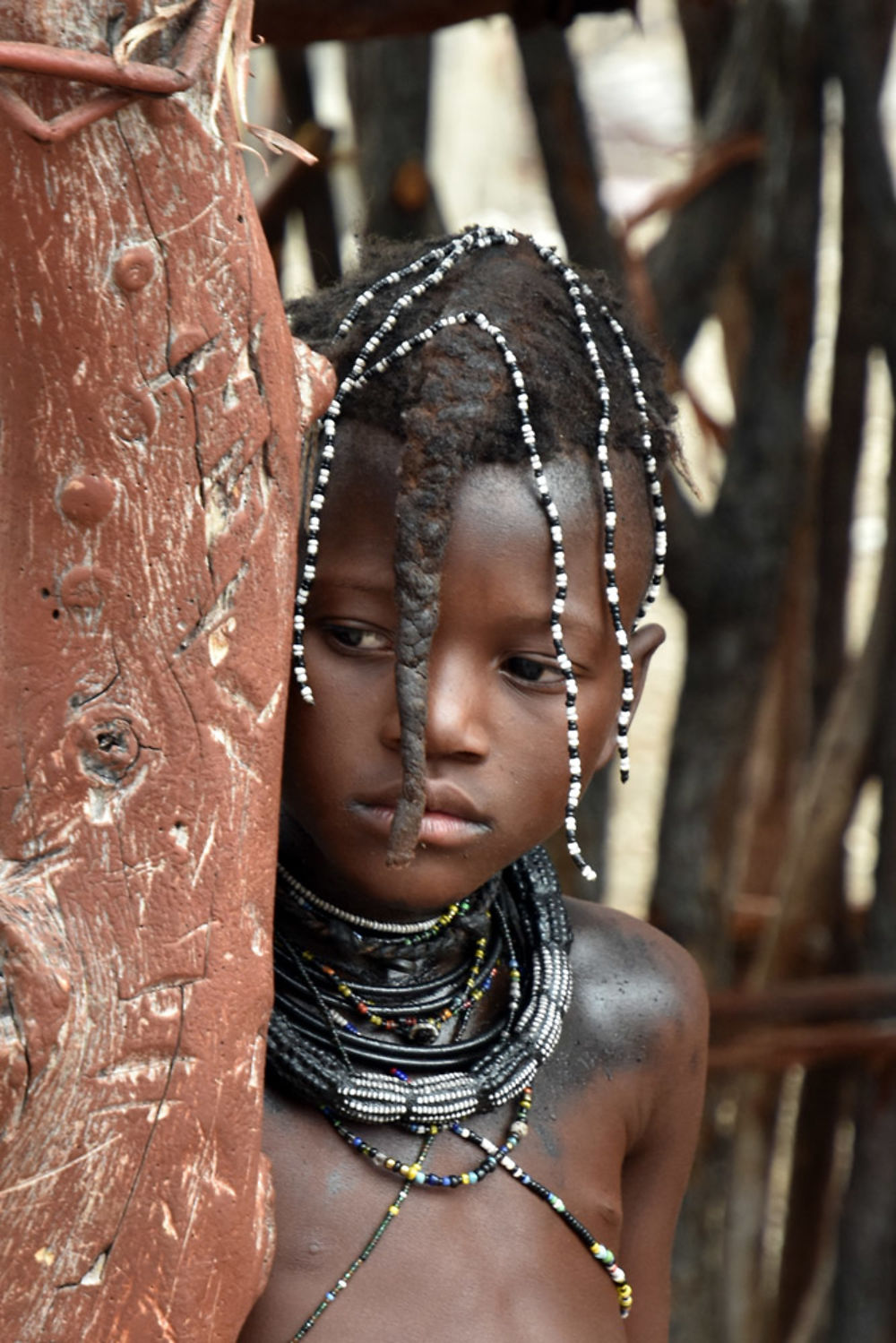 Fillette himba