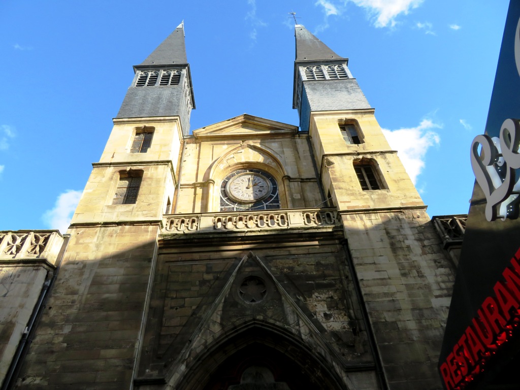 Eglise façade St Leu St Gilles : Eglise : Église Saint-Leu-Saint-Gilles