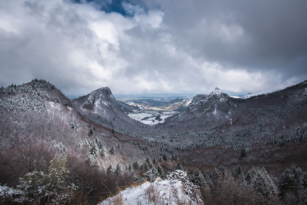 Les Géantes, roches Tuilière et Sanadoire