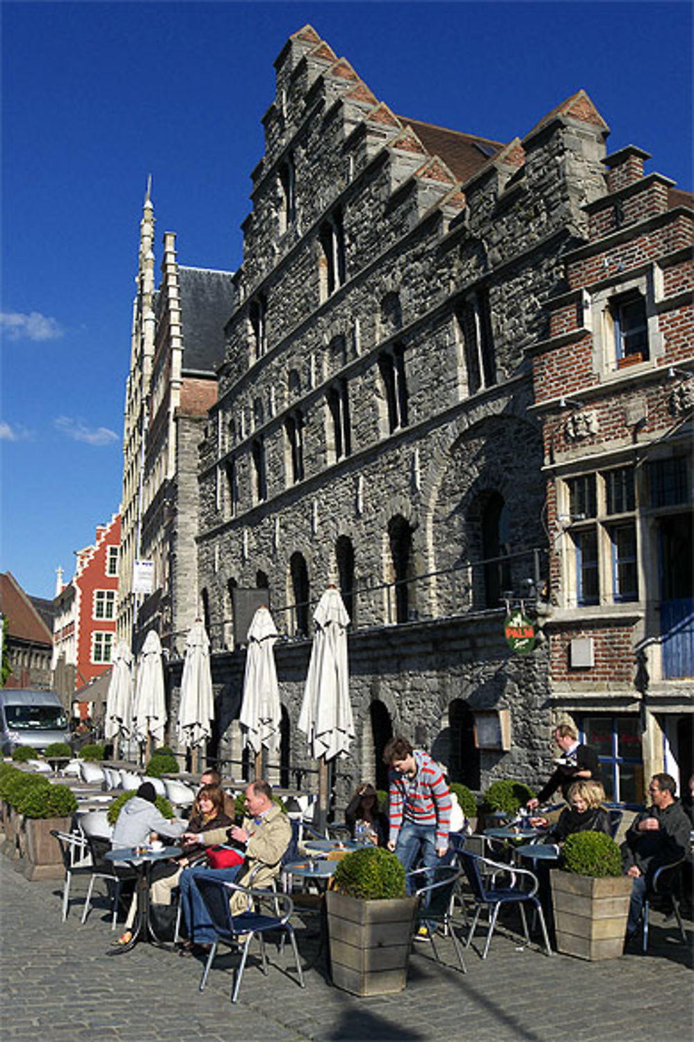 Maison des Mesureurs de grains, quai aux Herbes, Gand, Belgique