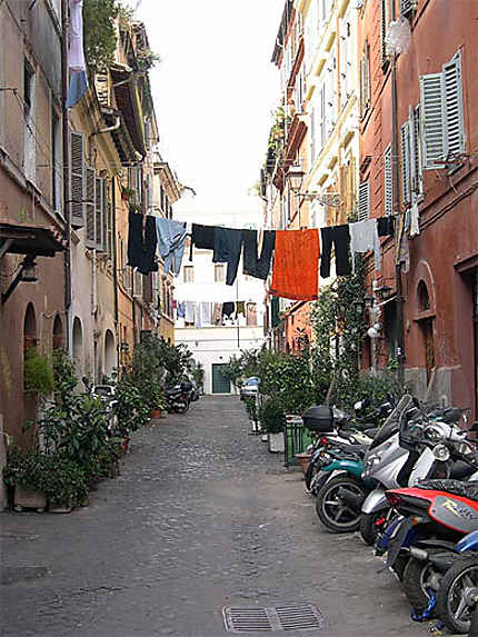Quartier populaire du Trastevere