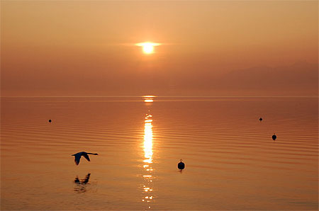 Nyon lever du Soleil Nyon lever du Soleil