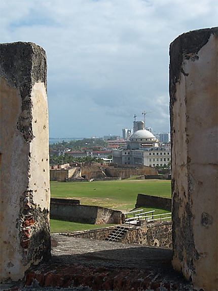 San Juan vu des fortifications