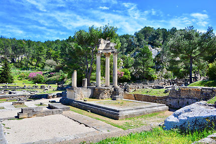 The archaeological site of Glanum