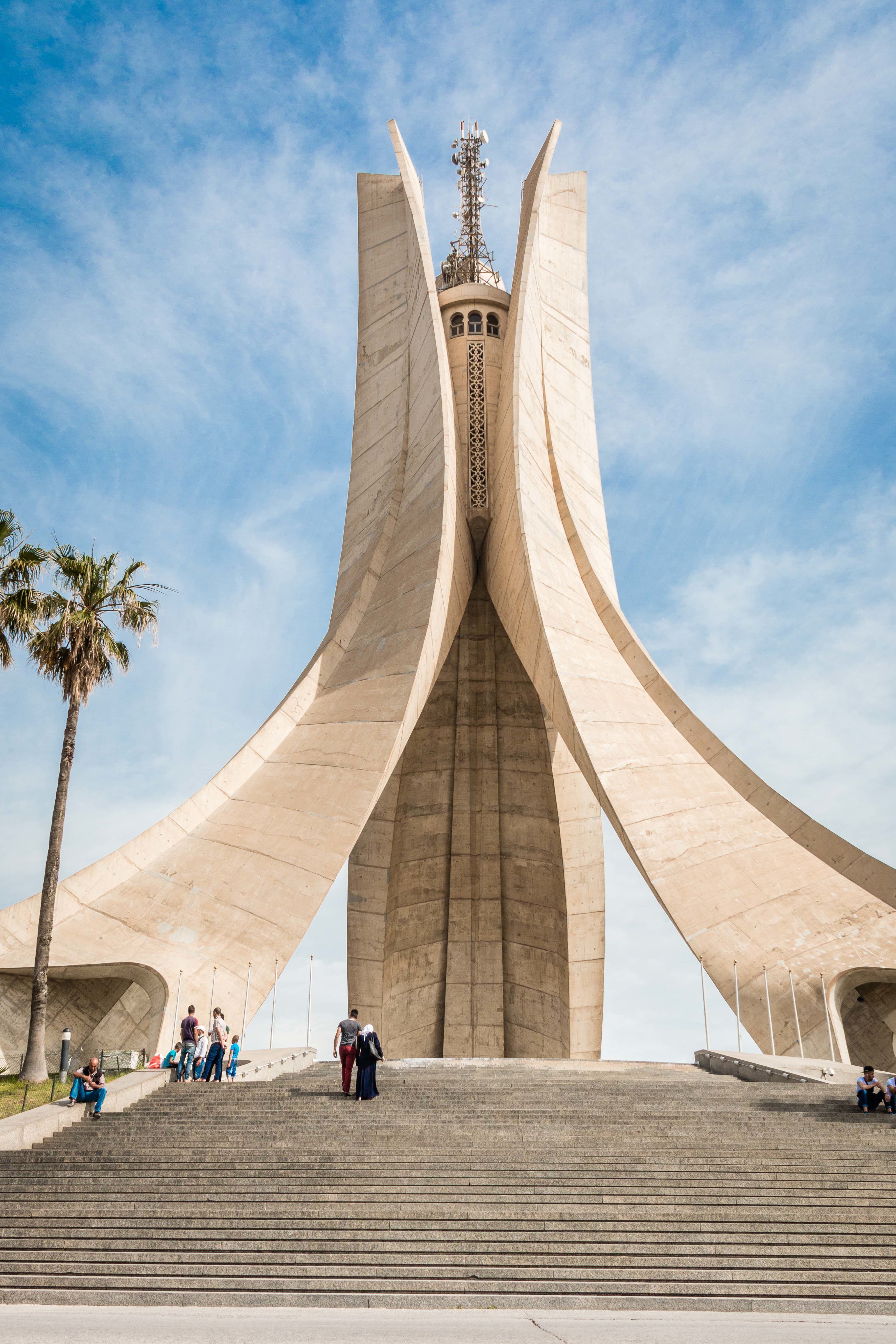 Alger - Maqam Echahid ou Mémorial du Martyr