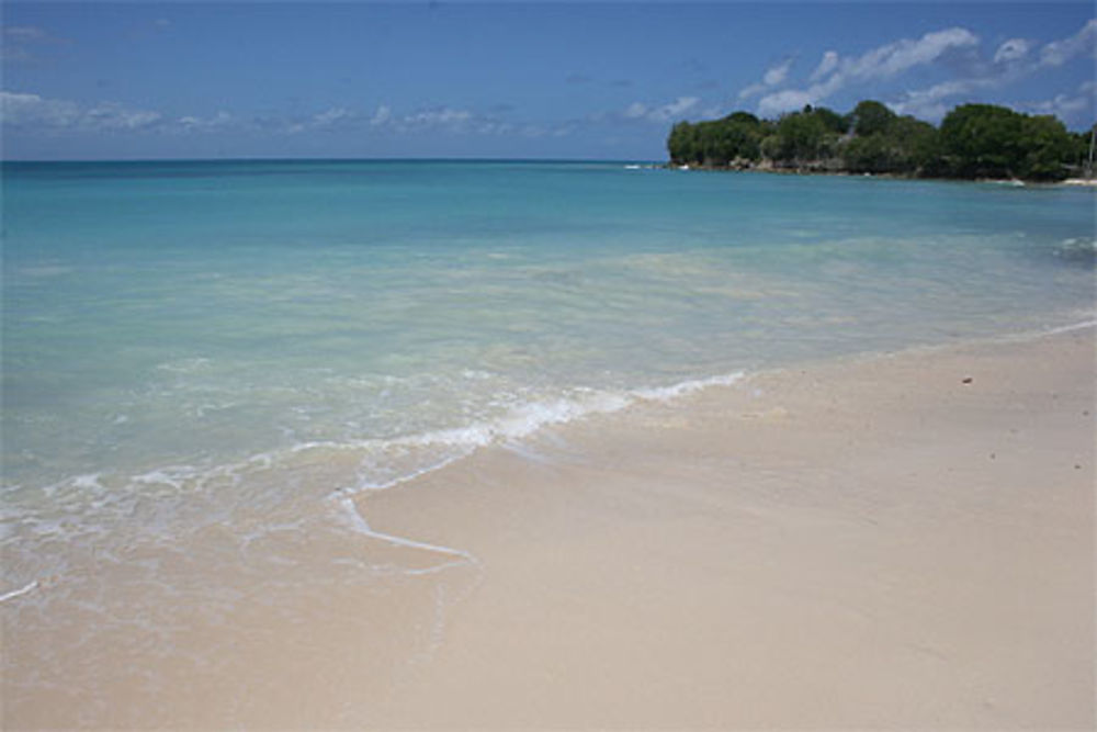 La belle plage de Vieux-Fort