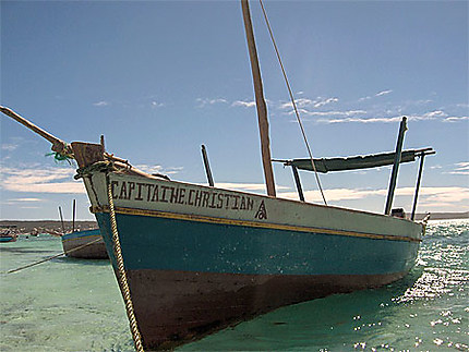 Bateau Capitaine Christian sur la mer d'émeraude