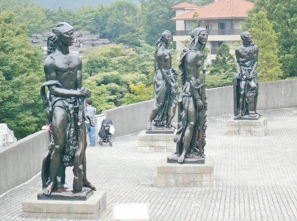 Les grandes statues de l'Eloquence de Bourdelle