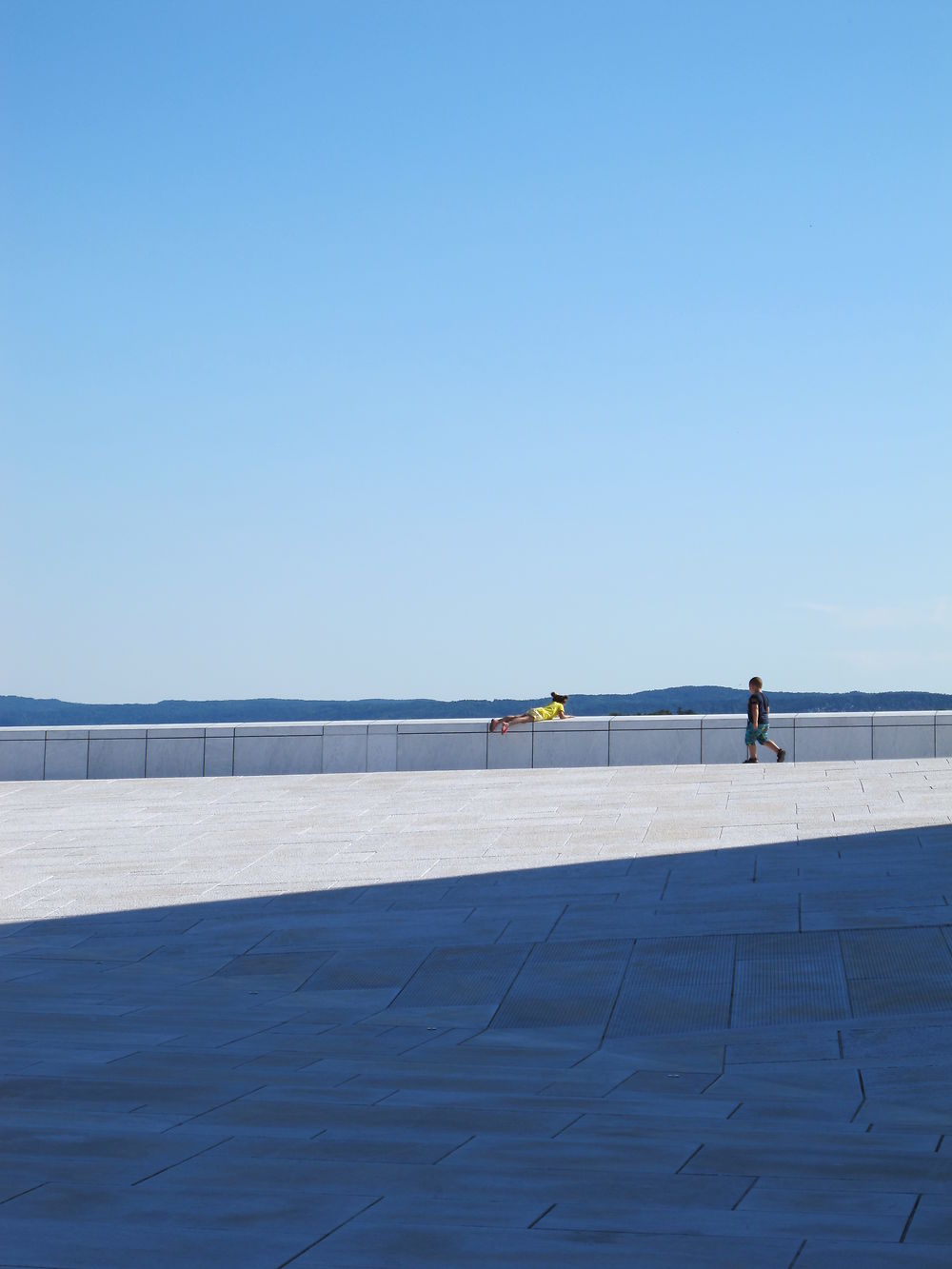 Déambulations sur le toit de l'opéra