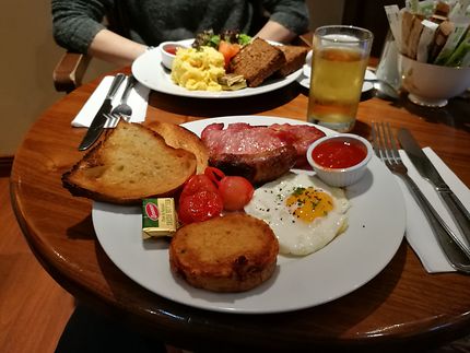 Irish breakfast chez "Queen of Tarts"