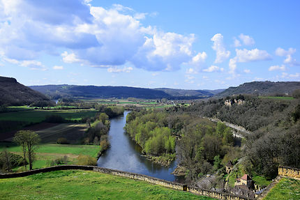 La Dordogne depuis Beynac-et-Cazenac