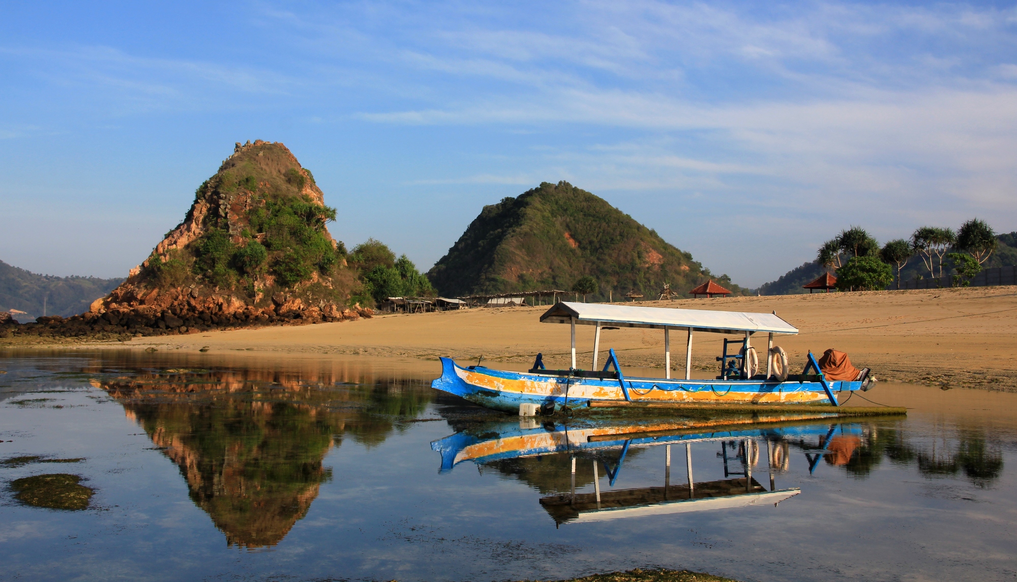 Matin calme à Lombok