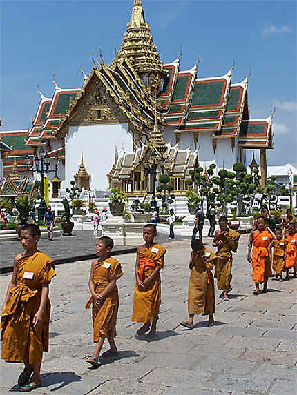 Moines grand palais Bangkok