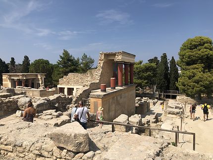 Knossos, les ruines du palais