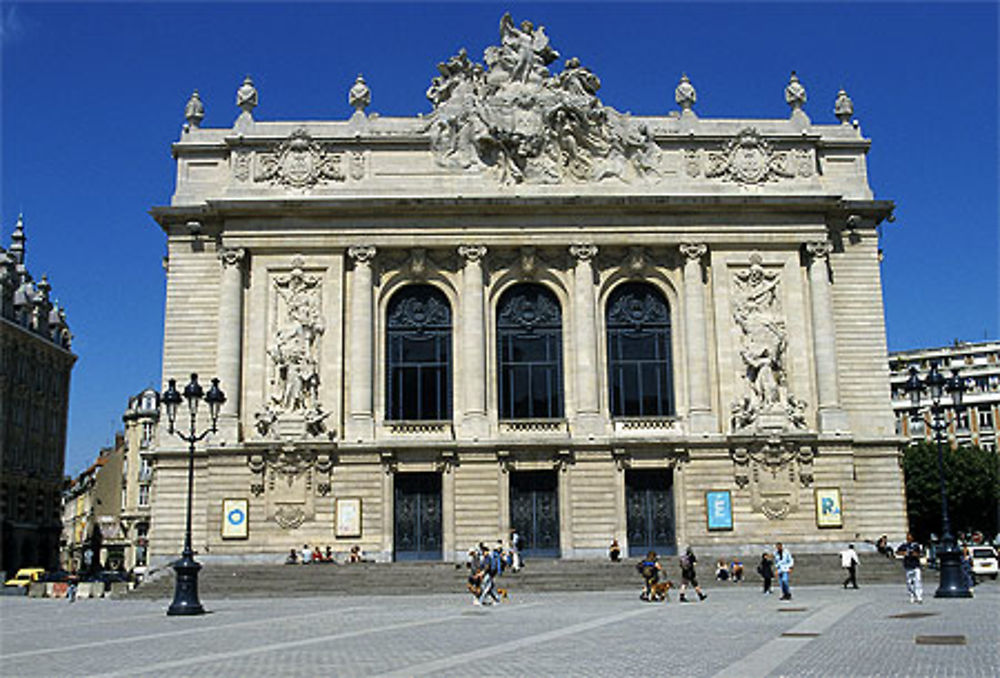 Opéra, place du Théâtre, Lille