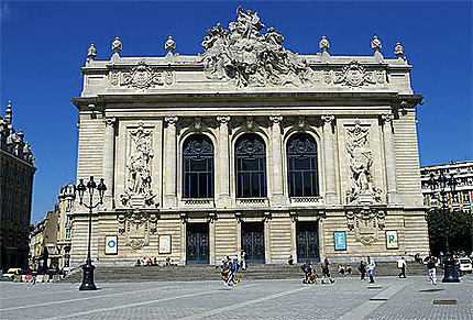 Opéra, place du Théâtre, Lille