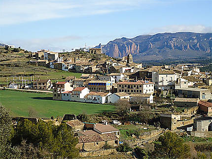 Vue générale de Santa Eulalia de Gállego