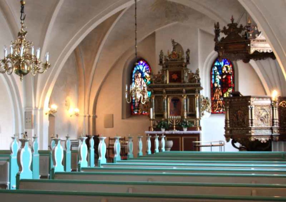 Bel intérieur de l'Eglise de Grenaa