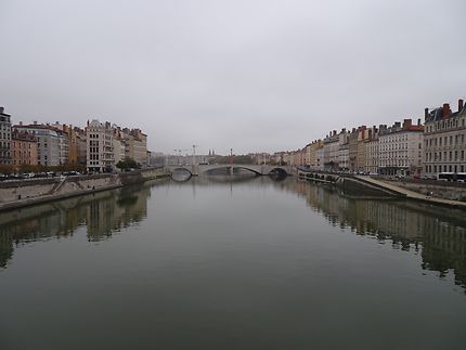 Reflets sur la Saône
