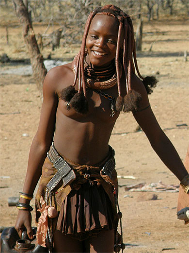 Jeune femme Himba Jeune femme Himba