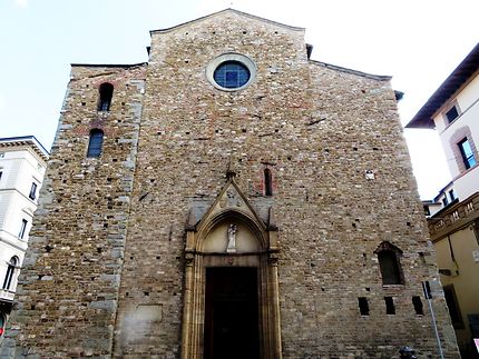 Façade de l'église Sainte Marie Maggiore