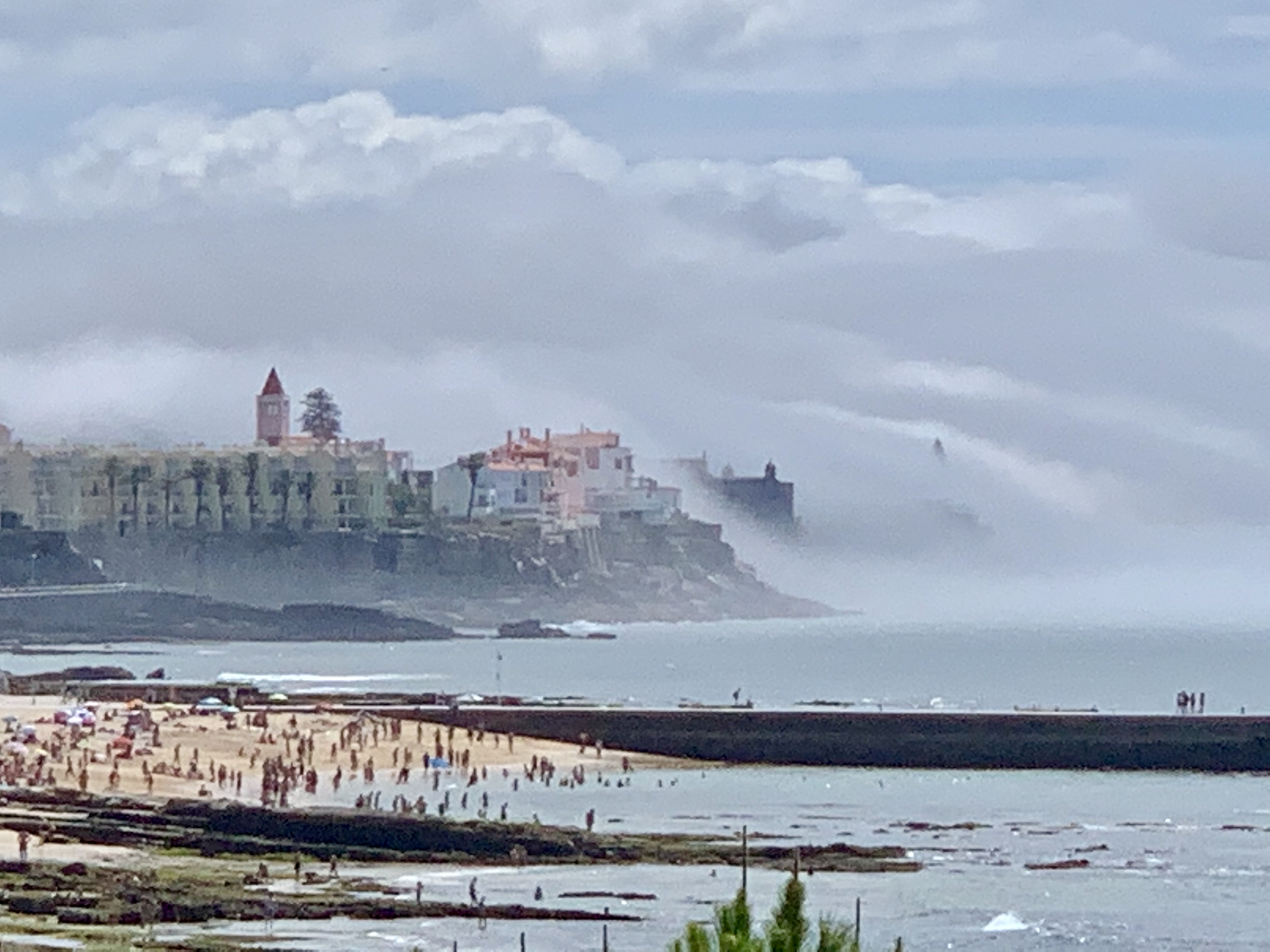 Brouillard de mer sur Estoril