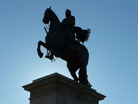 Statue équestre de Philippe IV (Plaza de Oriente)