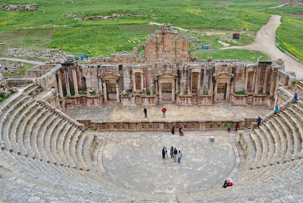 Jerash, Théâtre nord