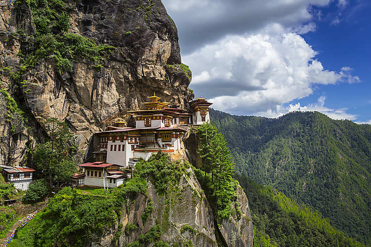 Le monastère du Nid du Tigre, icône du Bhoutan