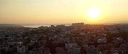 Coucher de soleil sur Varna