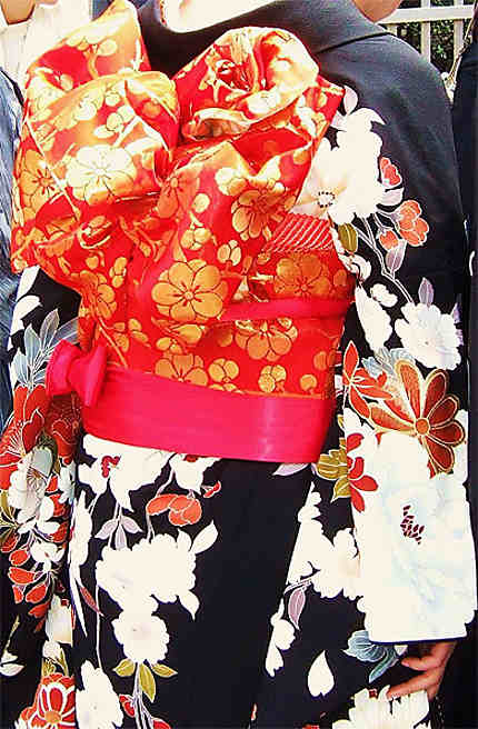 Kimono à Kyoto (verso)