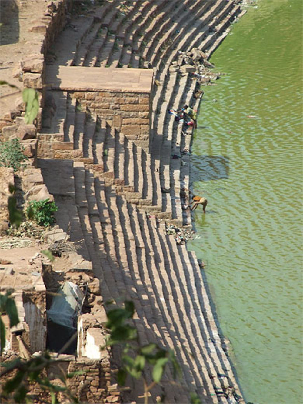 Les ghats, une après-midi