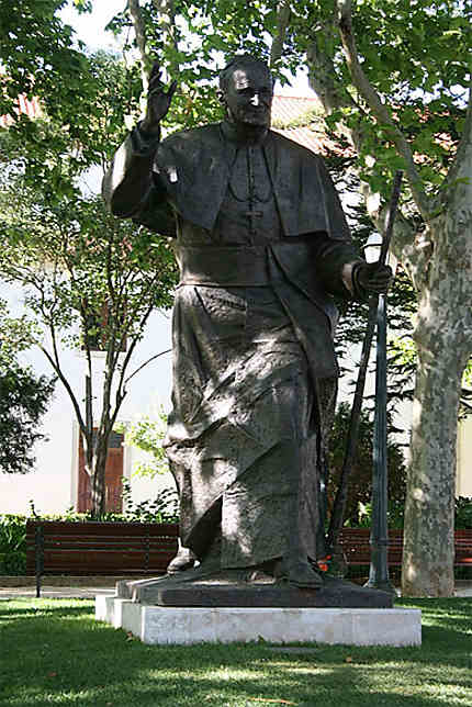 Statue du pape Jean-Paul II