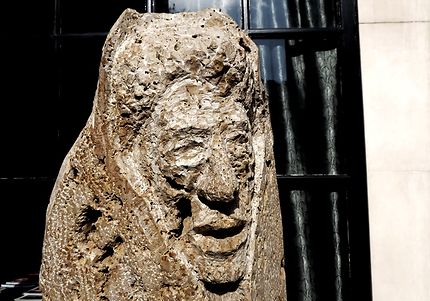 Alberto Giacometti (détail d'une sculpture)